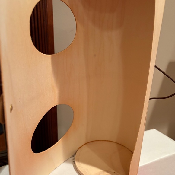 Coffee can gift box light particle wood with loop lock - Picture 5 of 5